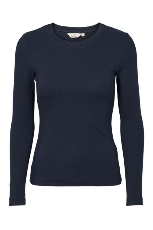 Basic Apparel | Bluse | Ludmilla LS Tee, sky captain