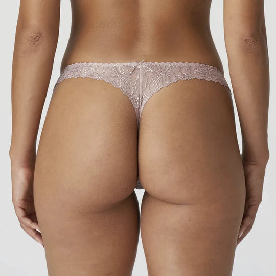 String trusse | MARIE JO Jane Thong, bois de rose