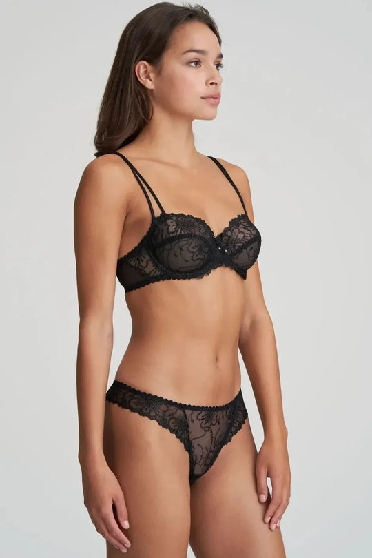 String trusse | Marie Jo Jane Thong, sort