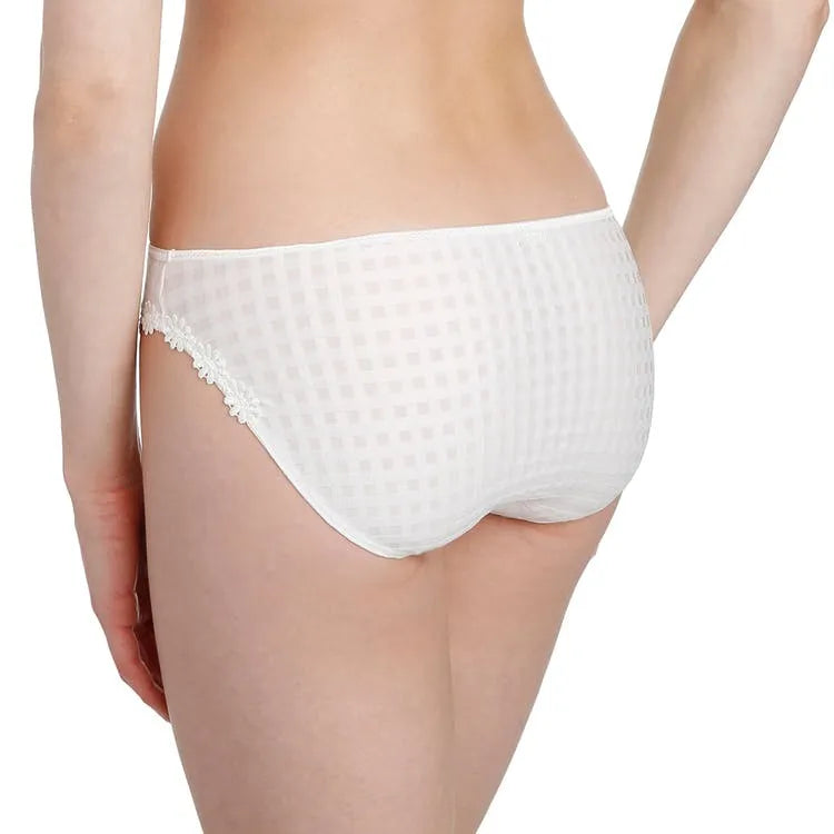 Trusser | Marie Jo Avero Rio Briefs med margueritdetaljer naturel