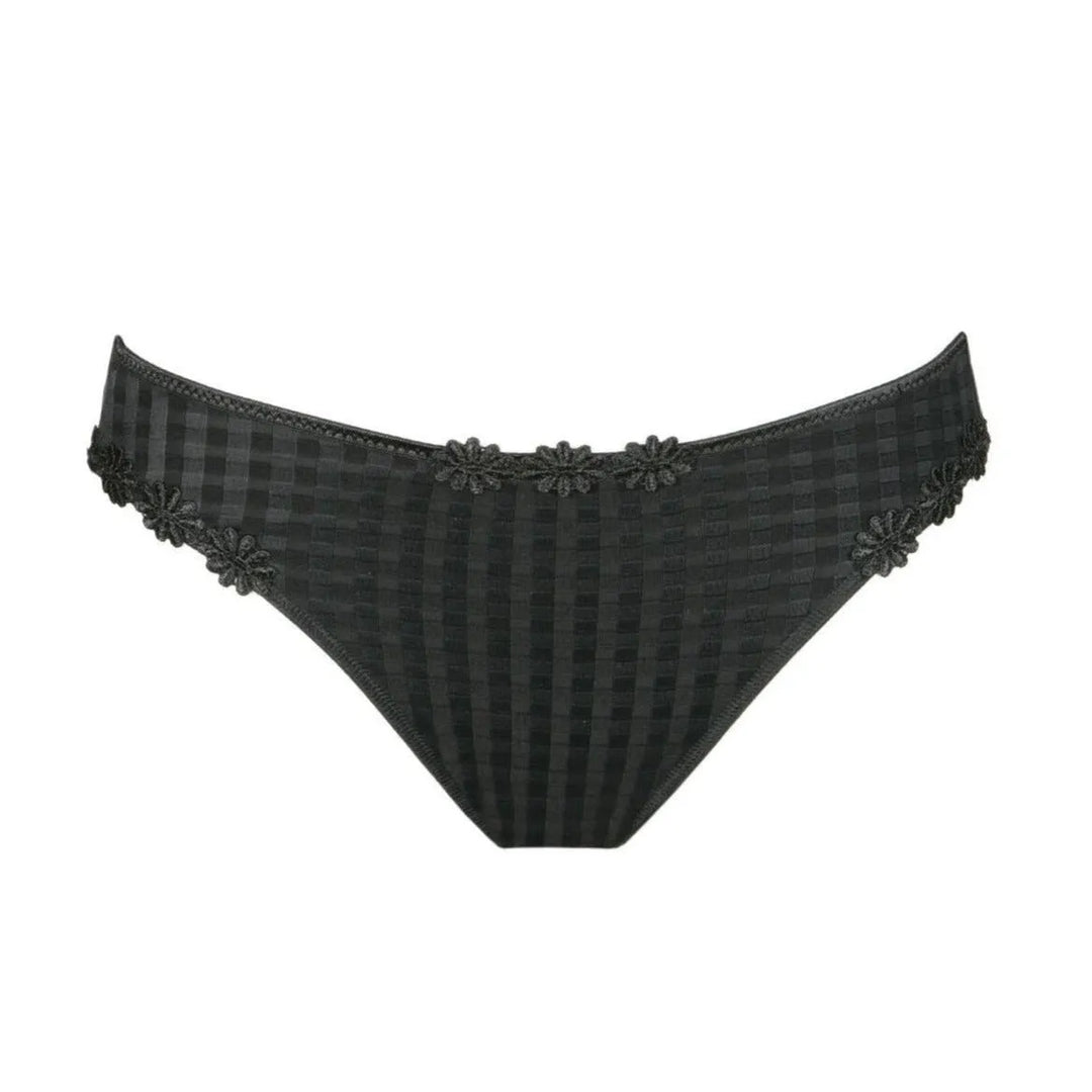 Trusser | Marie Jo Avero Rio Briefs med margueritdetaljer, sort