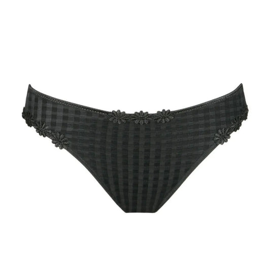 Trusser | Marie Jo Avero Rio Briefs med margueritdetaljer, sort