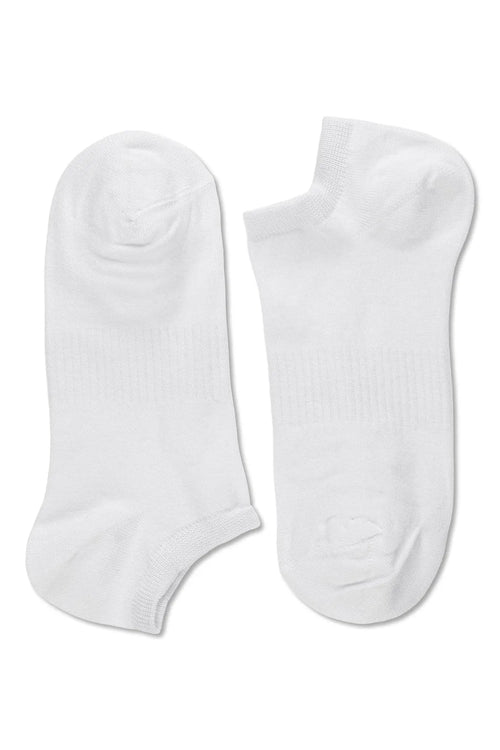 Note by Syversen | Strømper | Bamboo Sneaker, hvid