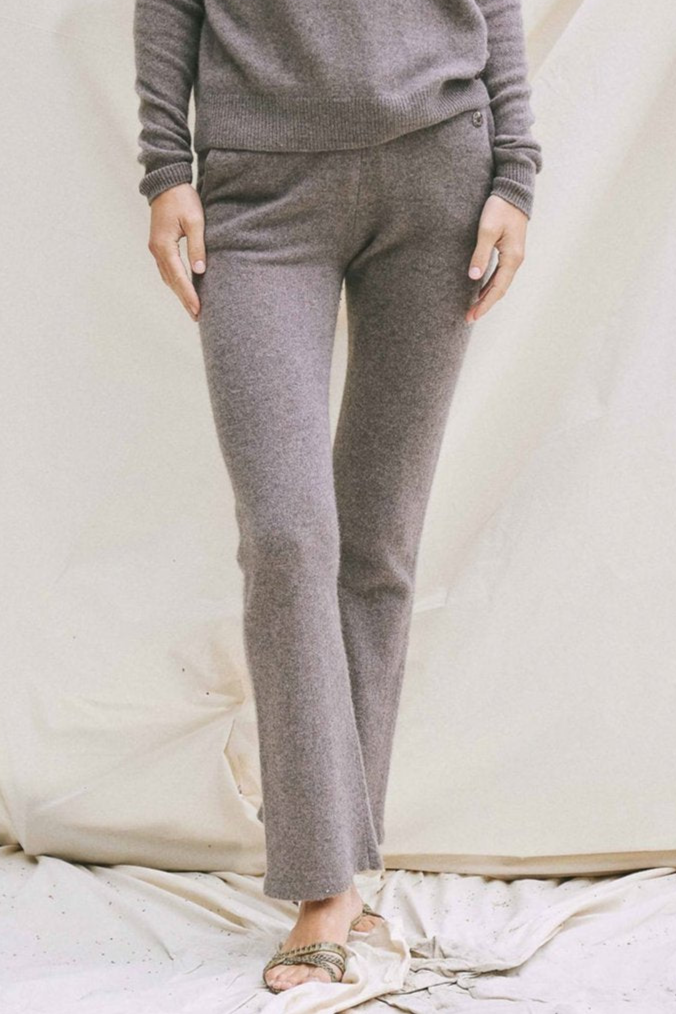 Pant Straight Fit Cashmere Bukser - Bløde, Økologiske og Tidløse Bukser fra Beta Studios