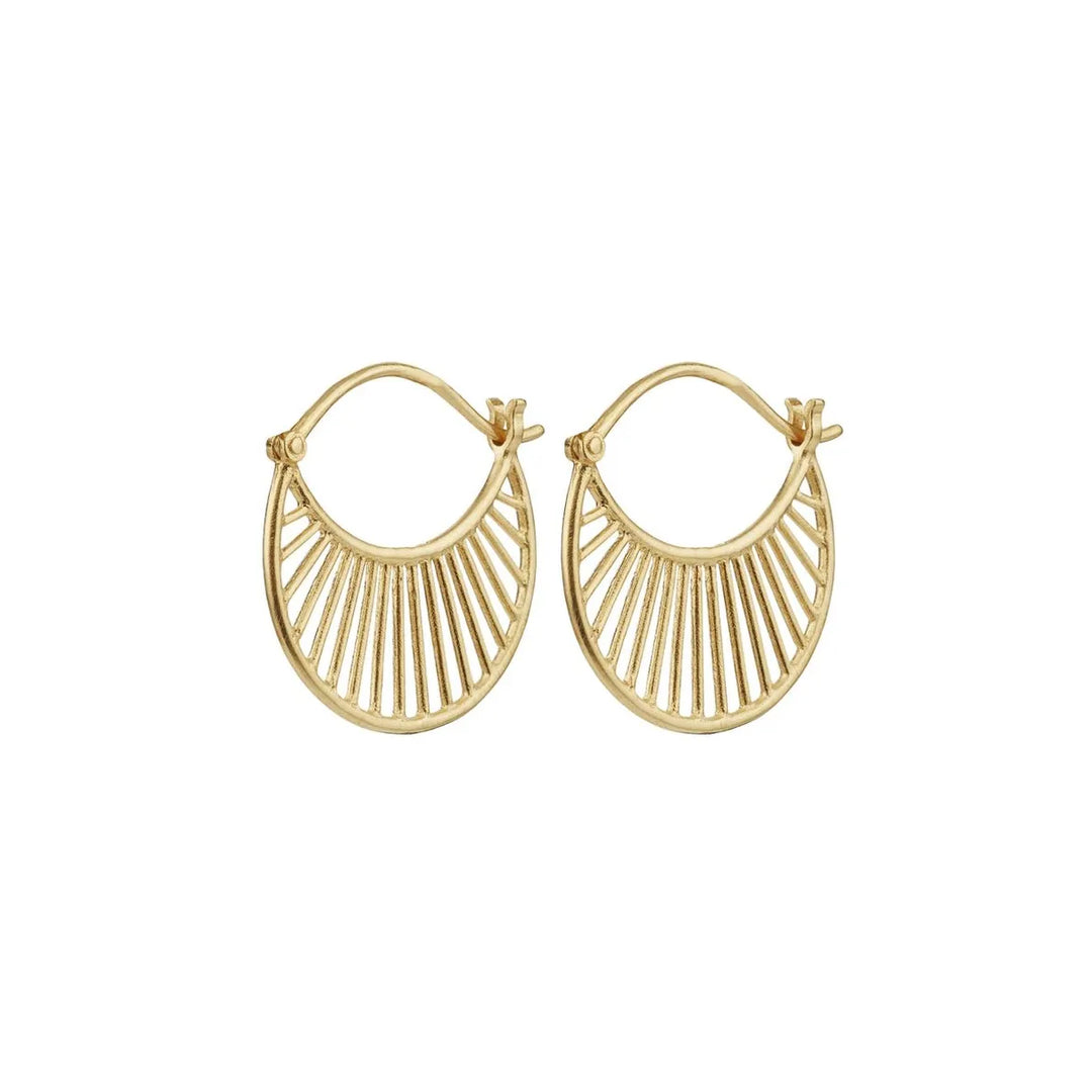 Øreringe | Pernille Corydon Daylight earrings, forgyldt sølv
