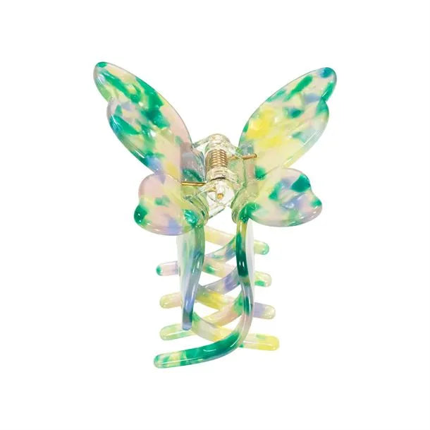 Pico | Hårklemme | Butterfly Claw Multi green