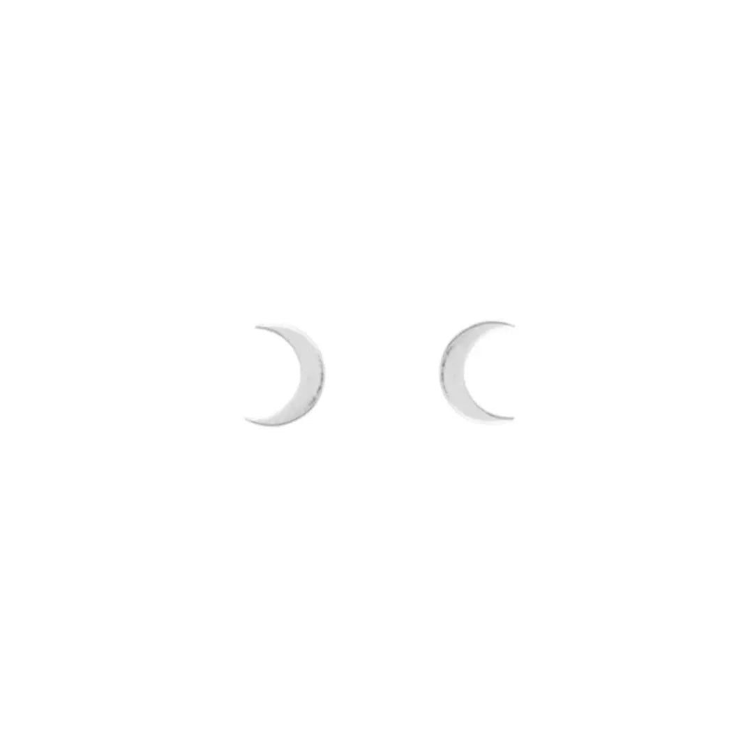 Pico | Øreringe | Moonlight studs i silver
