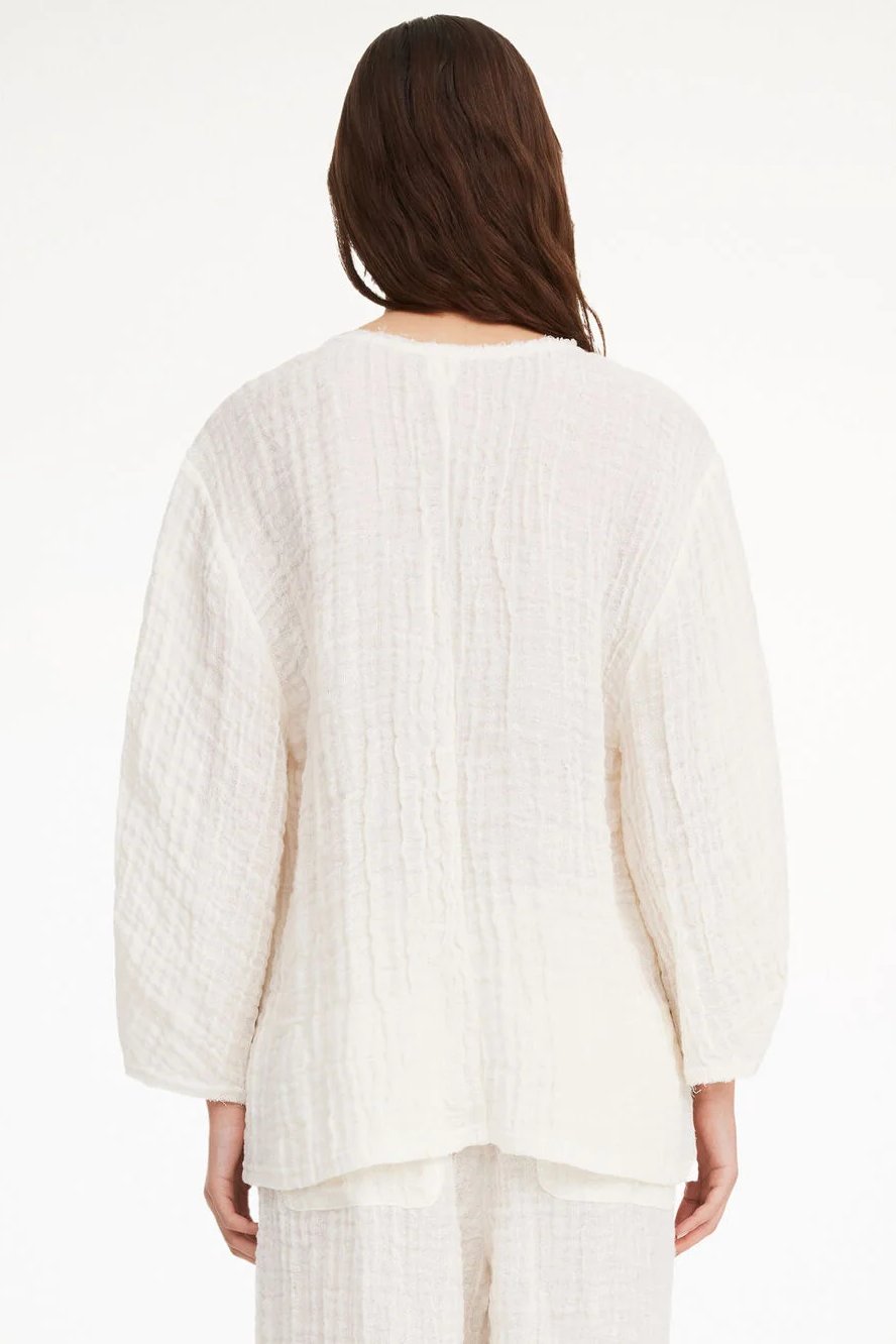 By Malene Birger | Bluse | Mikala, pure white