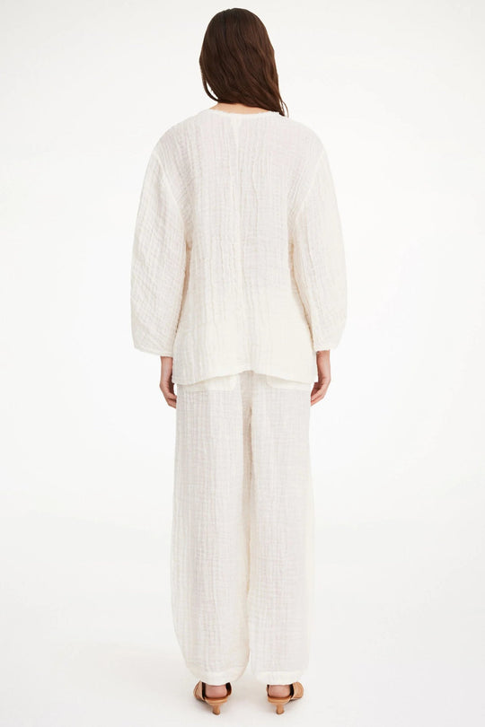 By Malene Birger | Bluse | Mikala, pure white