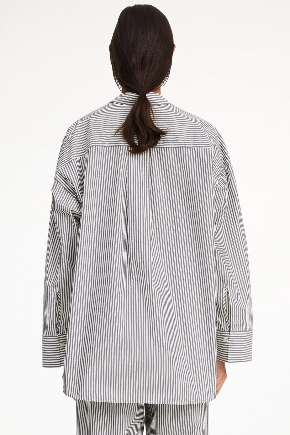 By Malene Birger | Skjorte | Derris, navy stripe