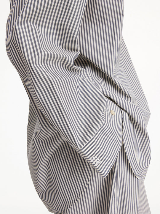By Malene Birger | Skjorte | Derris, navy stripe