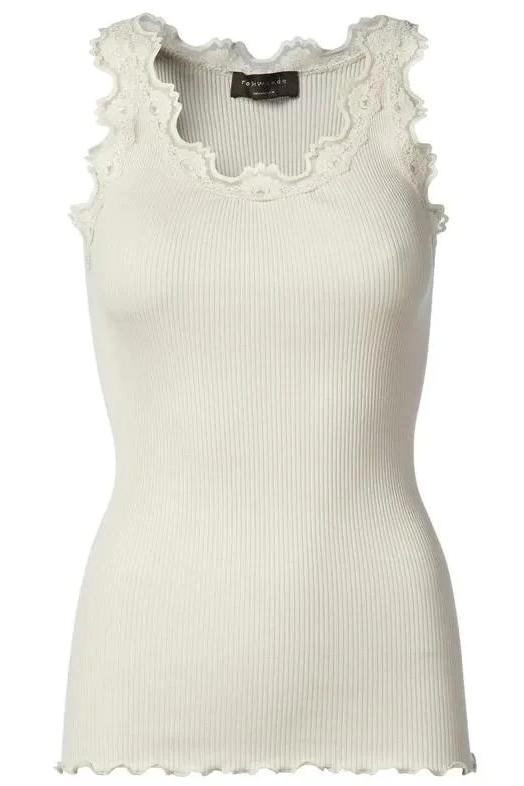 Silketop | ROSEMUNDE Ikonisk top blonder, 5205 soft powder