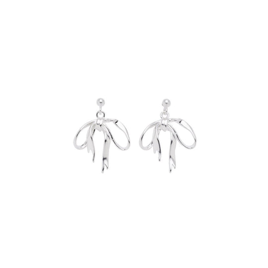 Pico Copenhagen | Ørestikkere | Ribbon Studs, silverplated