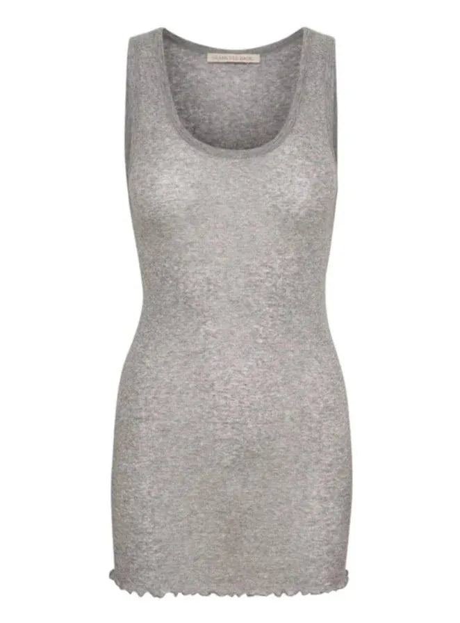 Tanktop | SEAMLESS BASIC Bella Cotton, grå