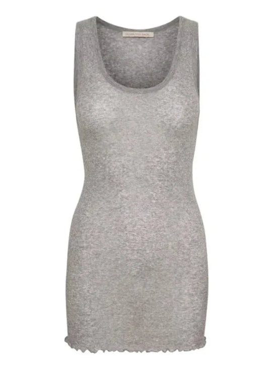 Tanktop | SEAMLESS BASIC Bella Cotton, grå