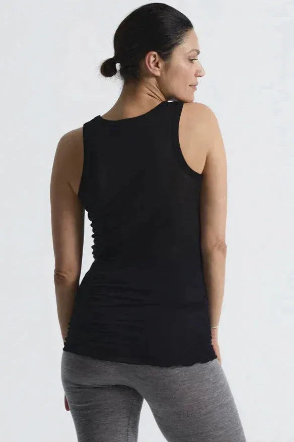 Tanktop | SEAMLESS BASIC Bella Cotton, sort