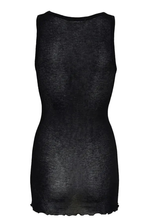 Tanktop | SEAMLESS BASIC Bella Cotton, sort