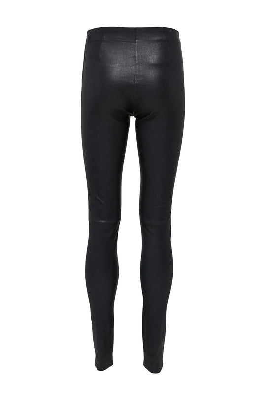 KØB Selected Femme 100% Lammeskinds leggings