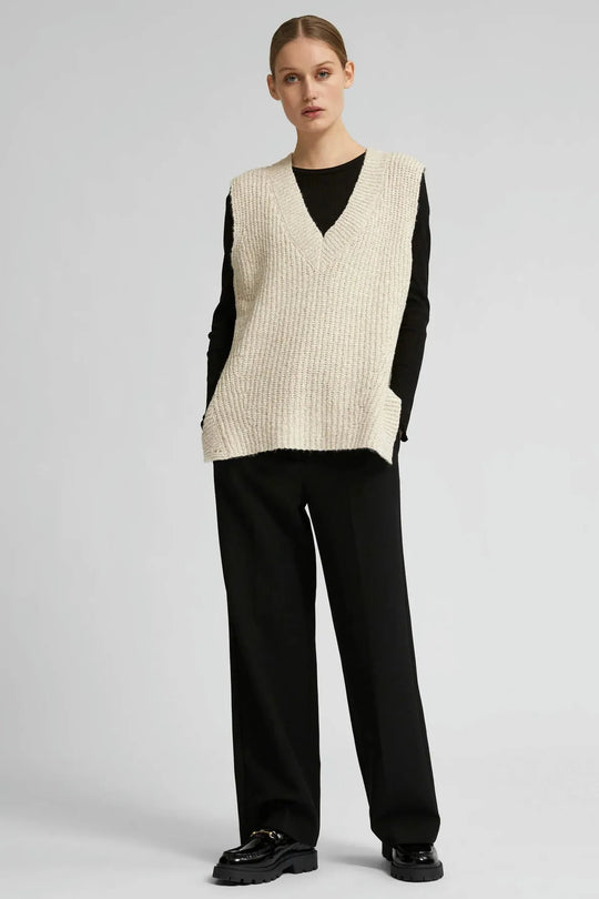 Bukser | Selected Femme Rita Wide, black