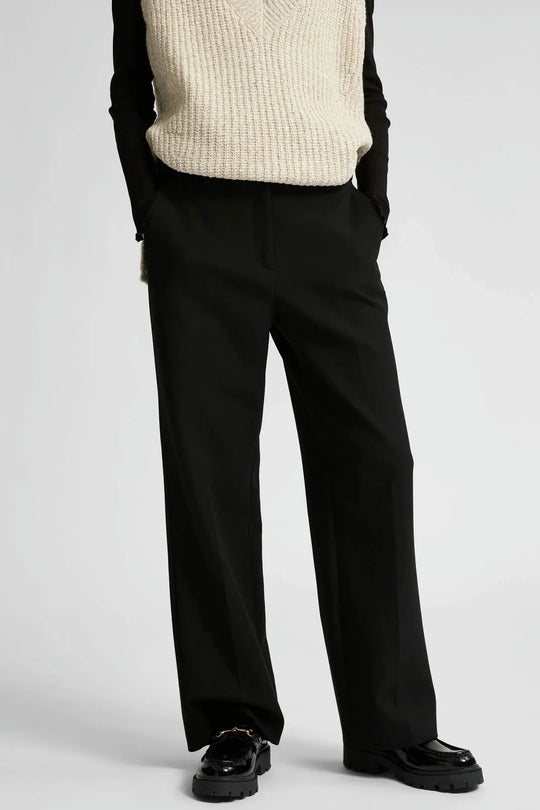 Bukser | Selected Femme Rita Wide, black