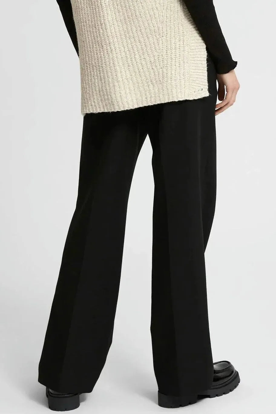 Bukser | Selected Femme Rita Wide, black