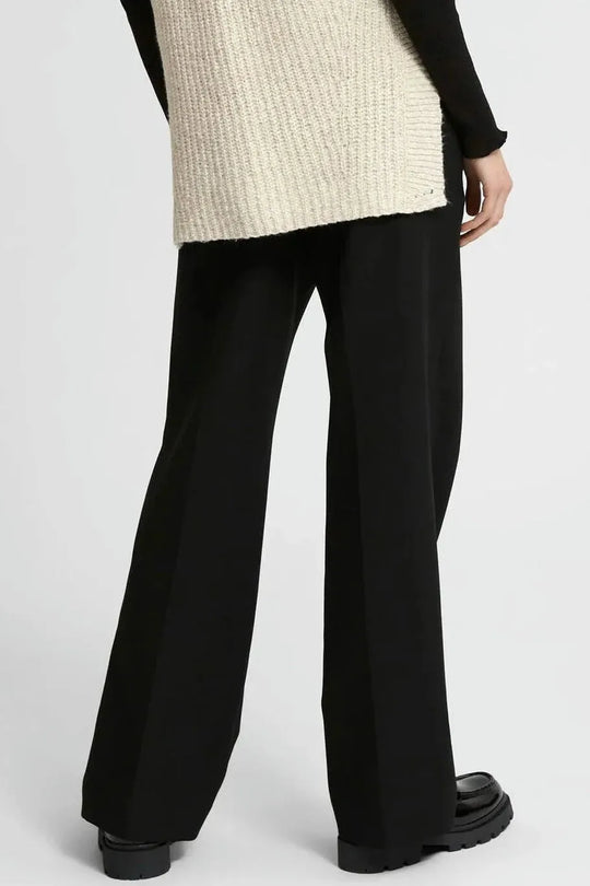 Bukser | Selected Femme Rita Wide, black