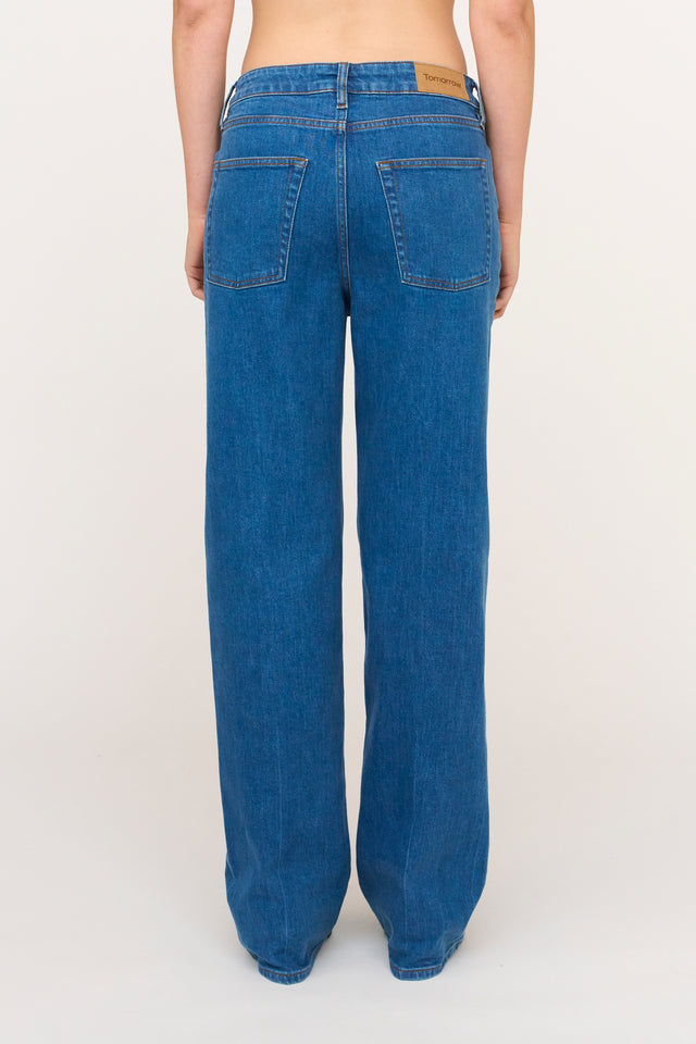 Tomorrow | Jeans | Brown Jeans Wash Bilbao, denim blue