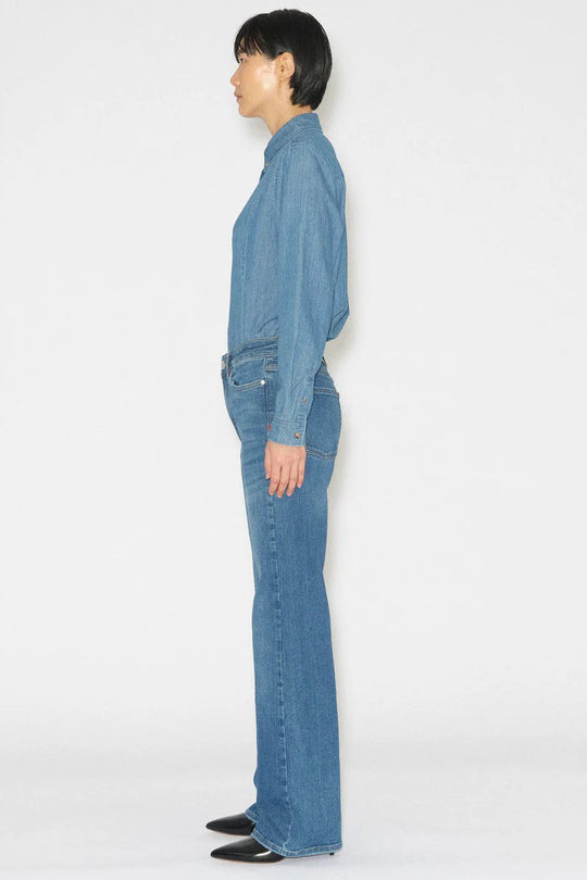 Tomorrow | Jeans | Brown Worker Jeans Wash Prato, denim blue