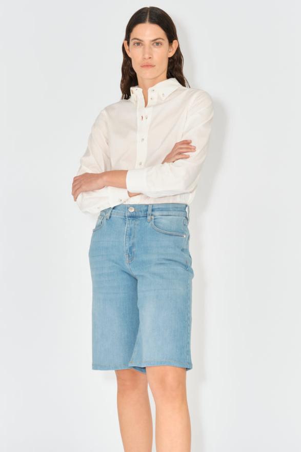 Tomorrow | Shorts | Kersee wash Bleached Prato, denim blue