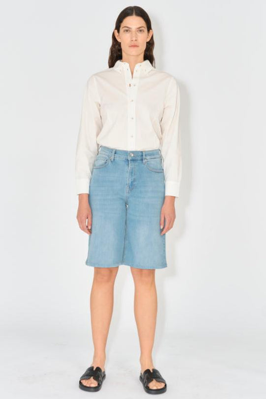 Tomorrow | Shorts | Kersee wash Bleached Prato, denim blue