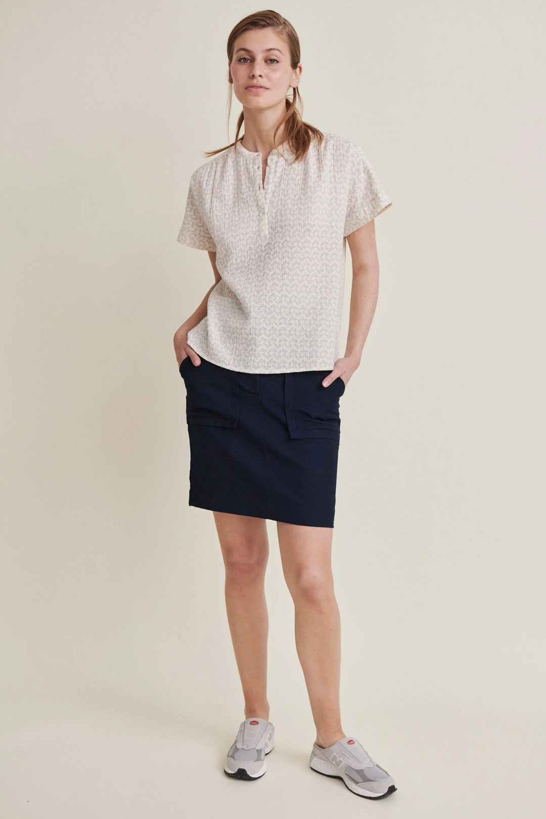 Basic Apparel | Nederdel | Tilda Skirt, sky captain