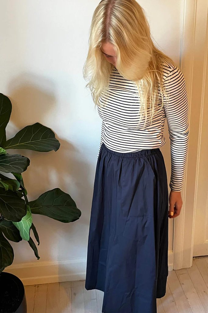 La Rouge | Nederdel | Vilma Skirt, navy