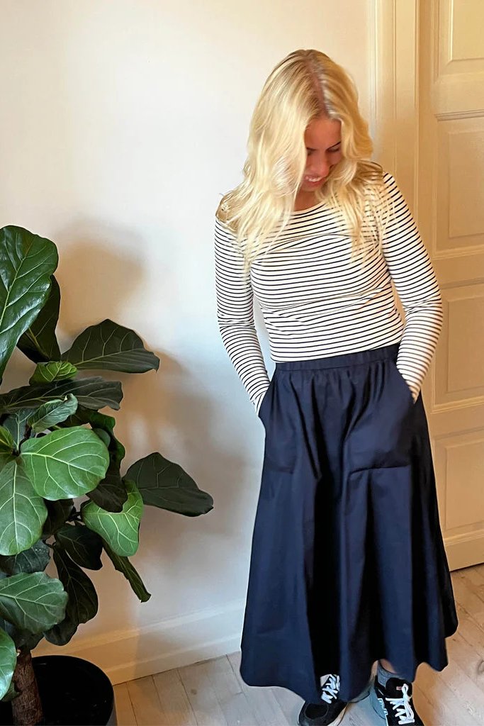 La Rouge | Nederdel | Vilma Skirt, navy