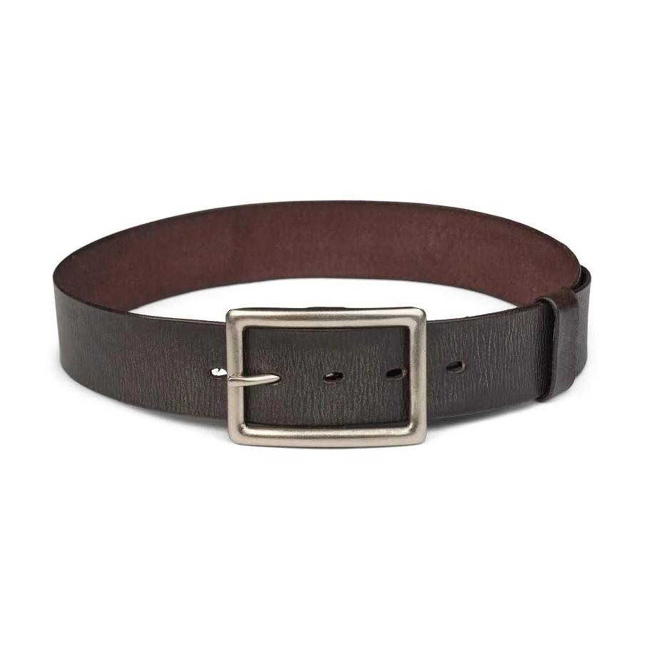 Bælte | Rabens Saloner Jadeh Leather Belt, Dark Brown