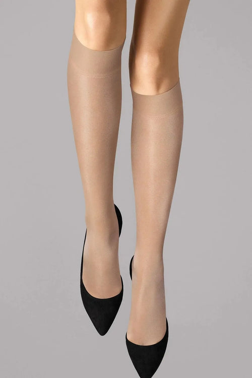 Wolford | Knæstrømper | Satin Touch 20 denier Knee-Highs, cosmetic