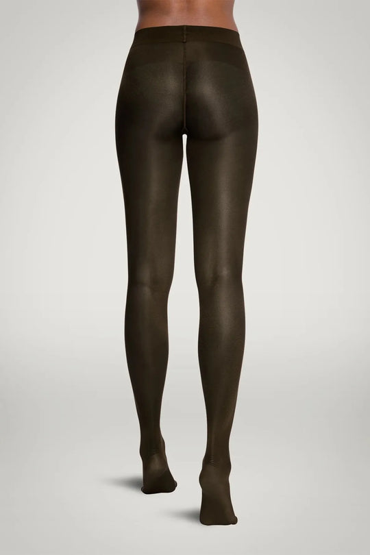 Strømpebukser | 14776 | WOLFORD Satin Touch, 20 denier, dark earth green