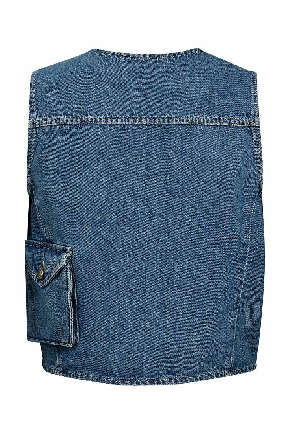 IVY Copenhagen | Vest | Uta Pocket, denim blue