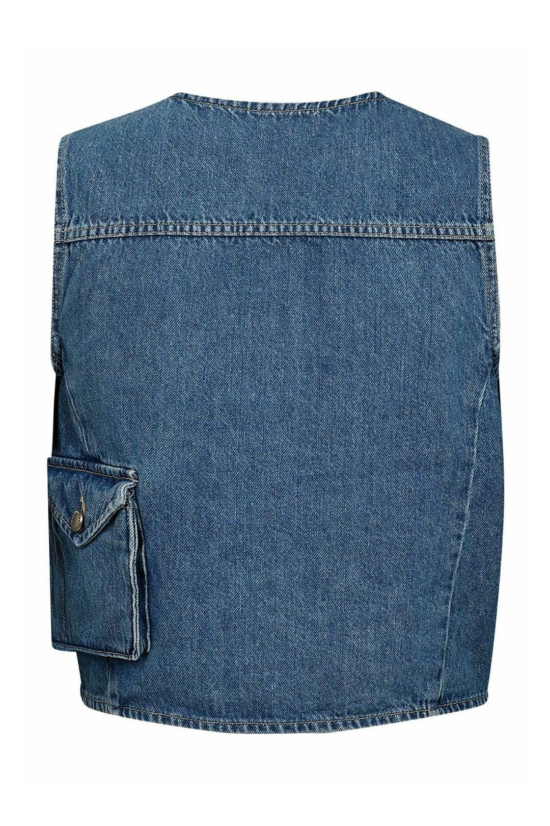 IVY Copenhagen | Vest | Uta Pocket, denim blue