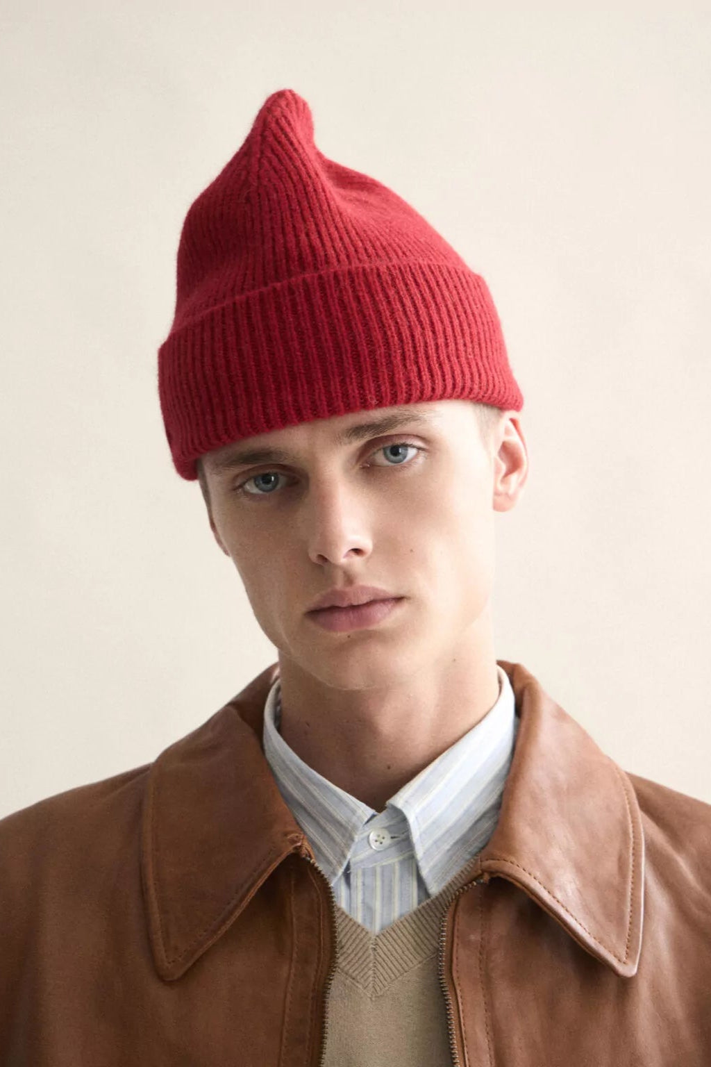 Le Bonnet | Hue | Beanie, framboise