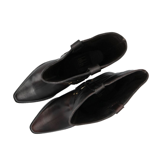 Billi Bi | Cowboystøvler | Black Washed Shadow Boots, black