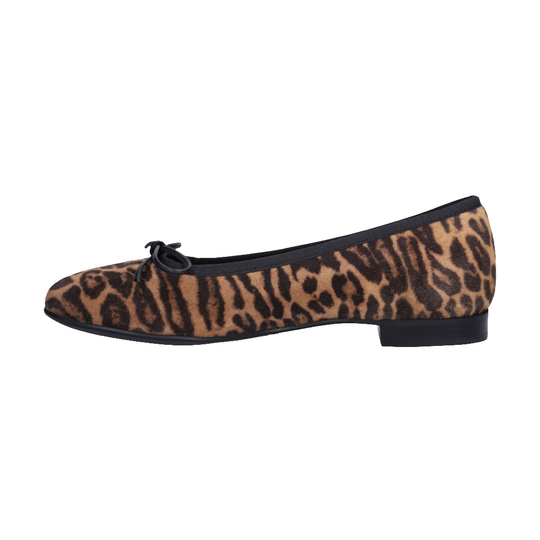 Billi Bi | Ballerina | A7425, leopardo camel suede