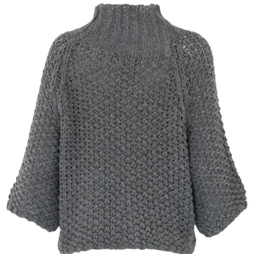 Continue | Sweater | Annie knit, dark grey
