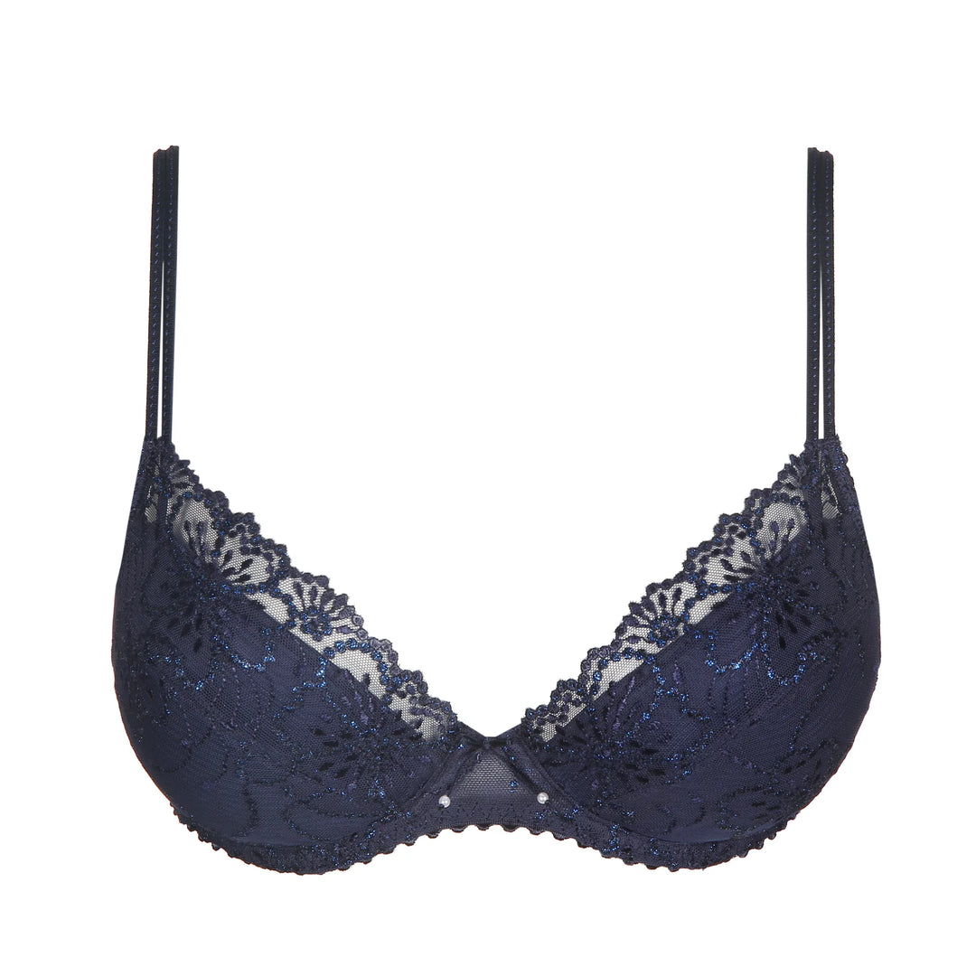 BH | Marie Jo Jane Push Up Removable Pads, velvet blue