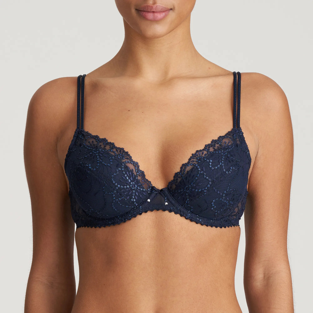 BH | Marie Jo Jane Push Up Removable Pads, velvet blue