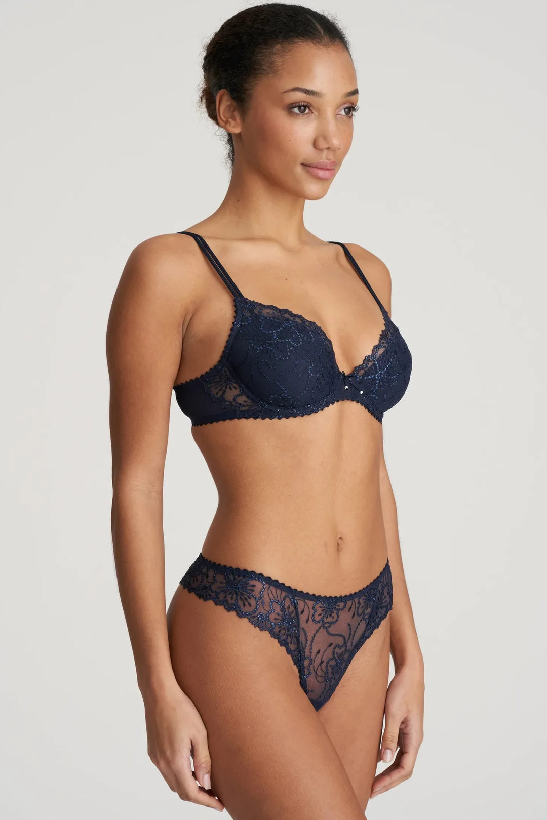BH | Marie Jo Jane Push Up Removable Pads, velvet blue
