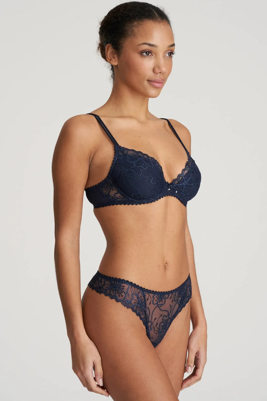 BH | Marie Jo Jane Push Up Removable Pads, velvet blue