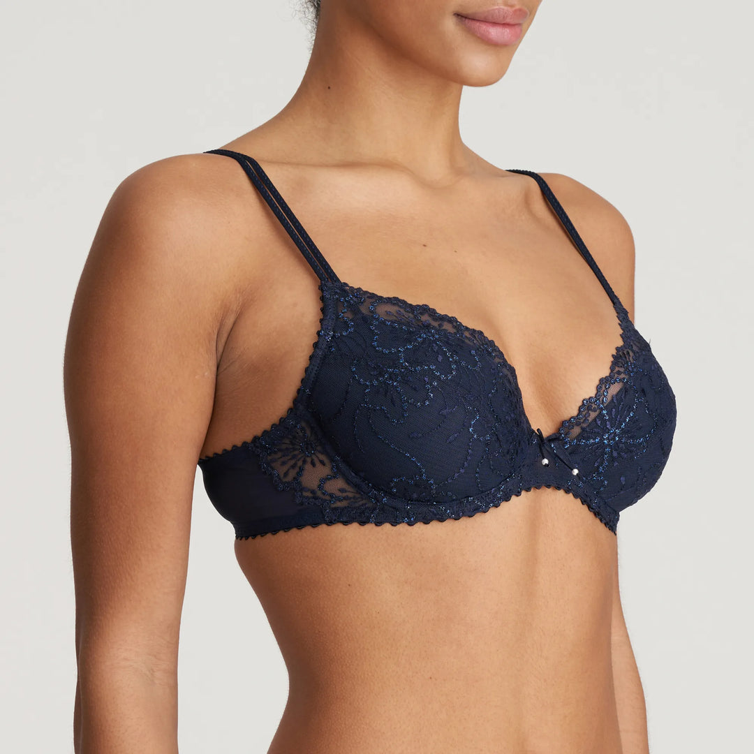 BH | Marie Jo Jane Push Up Removable Pads, velvet blue