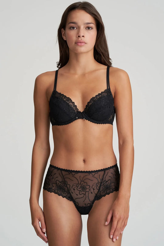 Trusse | MARIE JO Jane Luxury Thong, sort