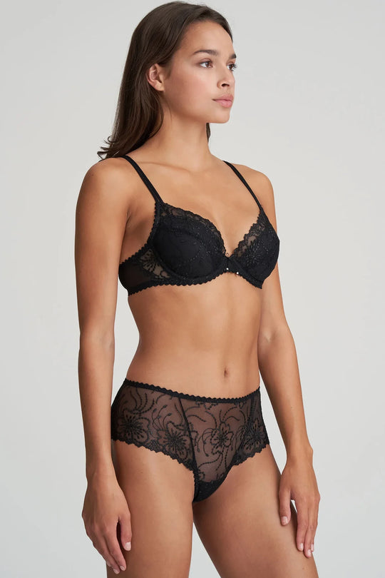 Trusse | MARIE JO Jane Luxury Thong, sort