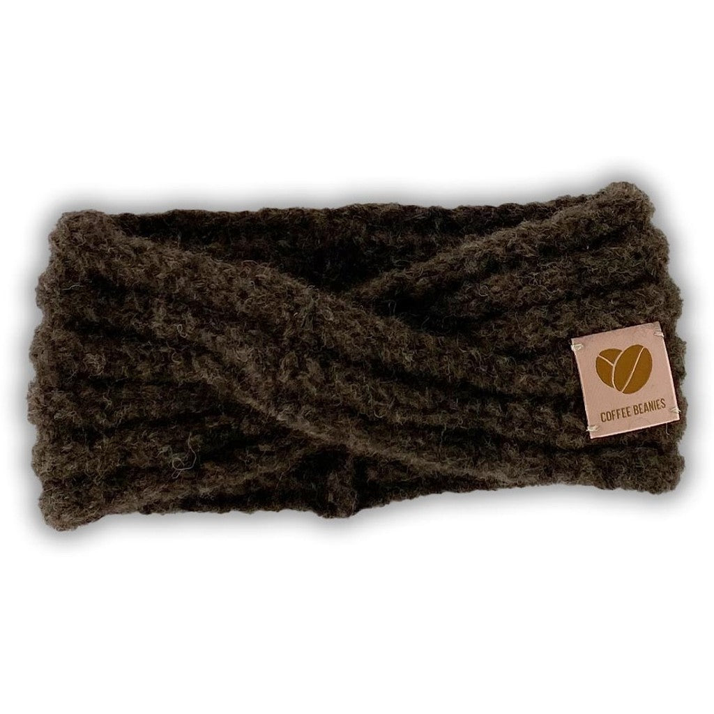 Pandebånd | Coffee Beanies Headband, dark brown